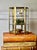 Brass Three-Tier Hexagon Tabletop Vitrine Display Case, Curio Cabinet, 1970s, 15" For Sale - Image 10 of 10