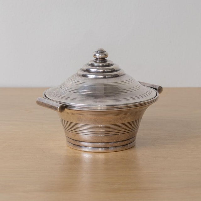 1930s French Art Deco Vide Poche With Lid For Sale In Los Angeles - Image 6 of 14