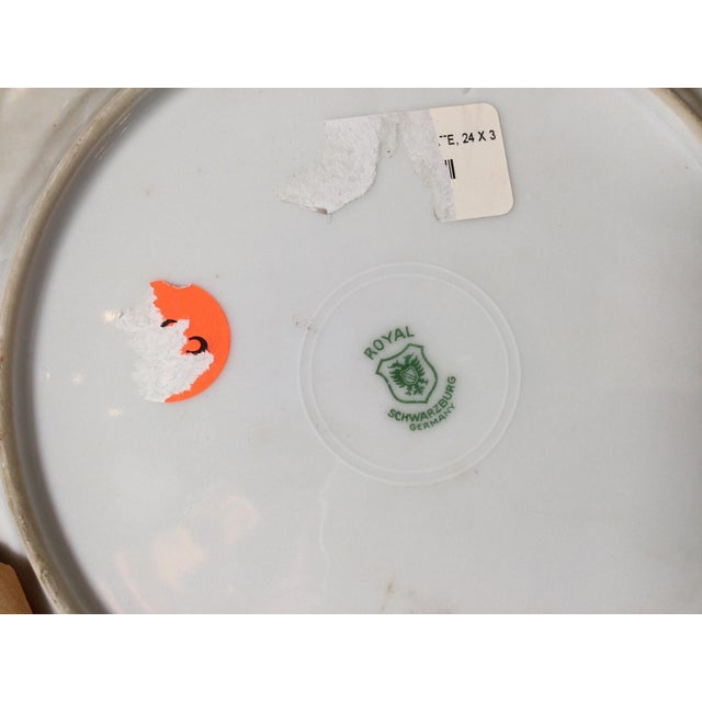 Elaborately Framed Cabinet Plate, Germany, Circa 1900 For Sale - Image 9 of 9
