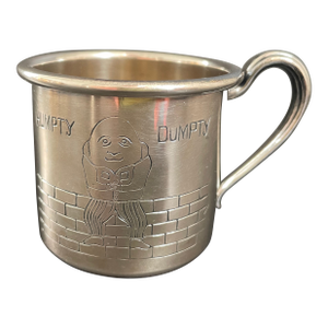 Antique Wm. A. Rogers Humpty Dumpty Silverplate Child's Cup