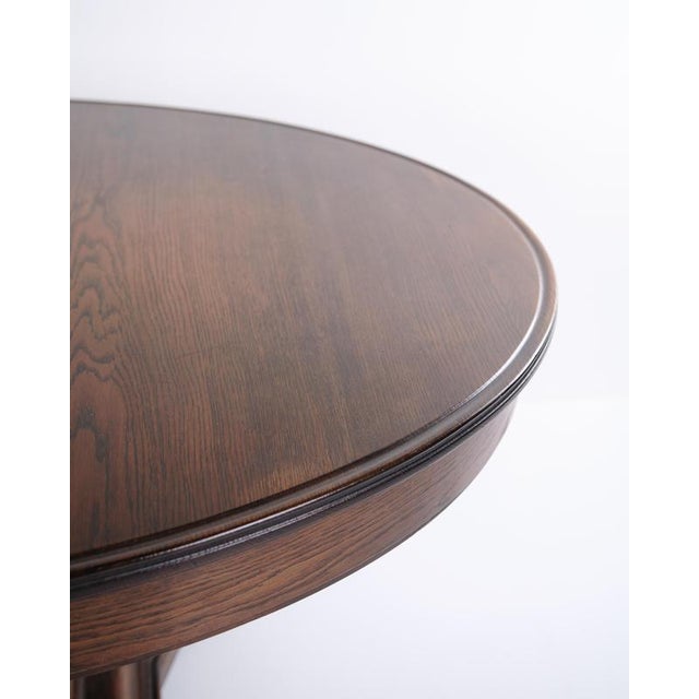 Empire Pedestal Table in Mahogany with Carved Details, 1820s For Sale - Image 4 of 14