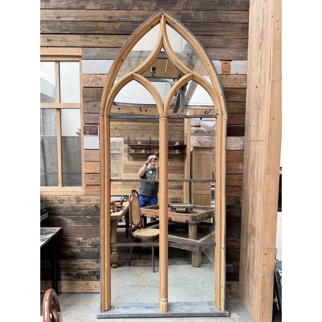 Late 19th Century Gothic Style Mirror For Sale - Image 3 of 12
