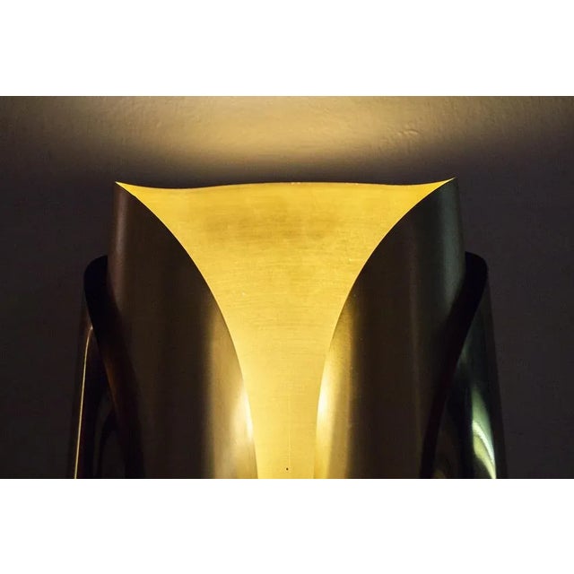 1970s Brass Wall Light, Italy, 1970s For Sale - Image 5 of 6