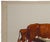Mid 20th Century Fred Darge "Cow and Calf" Brown and White Abstract Impressionist Painting of Cows, Mid-20th Century For Sale - Image 5 of 11