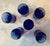 Blue 1990s Set of 6 Vintage Anchor Hocking Essex Cobalt Blue Lowball Glasses For Sale - Image 8 of 12