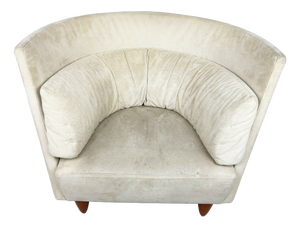 Vintage High Back Lounge Chair attributed to Ligne Roset, 1990s