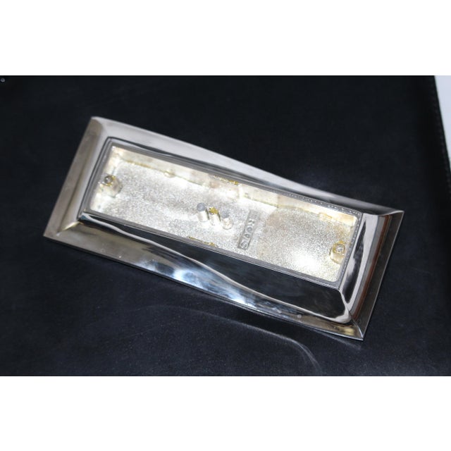 Vintage Silver Cigar Ashtray, 1970s For Sale - Image 15 of 16
