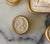 Metal Antique Italian Grand Tour Plaster Intaglios - Set of 5 (Group #9) For Sale - Image 7 of 10