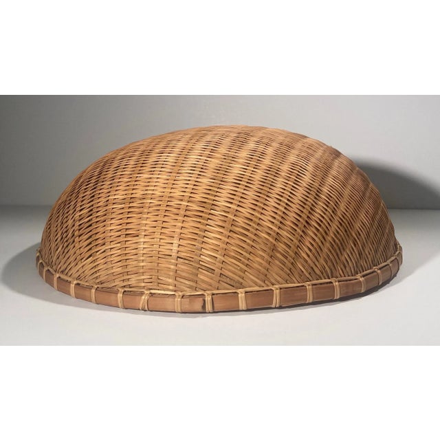 1970s Woven Basket Bowl For Sale In New York - Image 6 of 6
