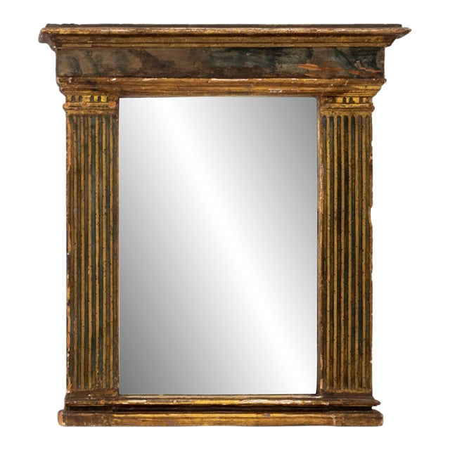Neoclassical Giltwood Framed Mirror, 19th C. For Sale