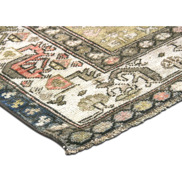 Transitional 1940's Persian Melayer Runner For Sale - Image 3 of 6