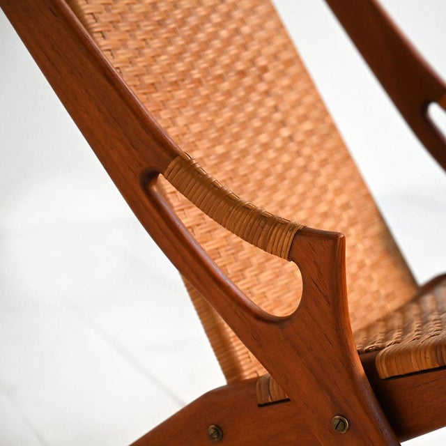 Wood 300 Armchair by Arne Hovmand-Olsen for A.R. Klingenberg, 1950s For Sale - Image 7 of 10