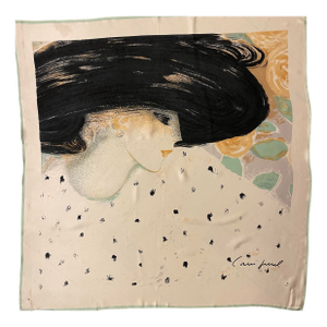 Cassigneul Jean Pierre Silk Scarf 1988