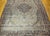 19th Century Persian Kashan Rug, Hand-Knotted Wool & Cotton, Floral Design, Ivory & Navy, 9x12 For Sale - Image 14 of 18