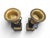 Late 19th Century Antique Gilt and Patinated Bronze Vases, 1880, Set of 2 For Sale - Image 5 of 11