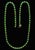 40 Carat Oval Brazilian Emerald & 3 Carat Diamond Tennis Necklace 14 Karat Gold For Sale - Image 11 of 18