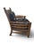 Maitland-Smith British Colonial Cane Lounge Chair & Ottoman, C. 1990 For Sale - Image 9 of 16