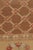 Textile Rug & Kilim’s Aubusson Style Flat Weave in Brown, Gold and Red Floral Medallion For Sale - Image 7 of 9