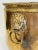Metal Antique Hammered Brass Planter Cachepot W/ Lion Head Handles For Sale - Image 7 of 9