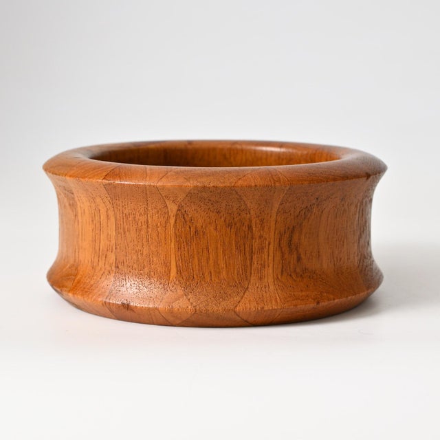 1970s Mid-Century Danish Teak Bowl from Digsmed, 1960s For Sale - Image 5 of 10