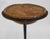 Brown Burr Oak & Steel Pudding Bowl Side Tables by Sculptor Philip Hearsey, 1990s, Set of 2 For Sale - Image 8 of 18
