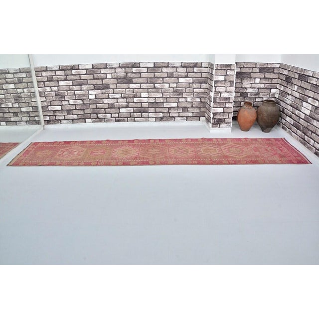 Handmade wool carpet in Turkish Anatolia , Vintage Oushak Rug,Turkish Vintage Anatolian Rug, Handmade wool Rug . One Of...