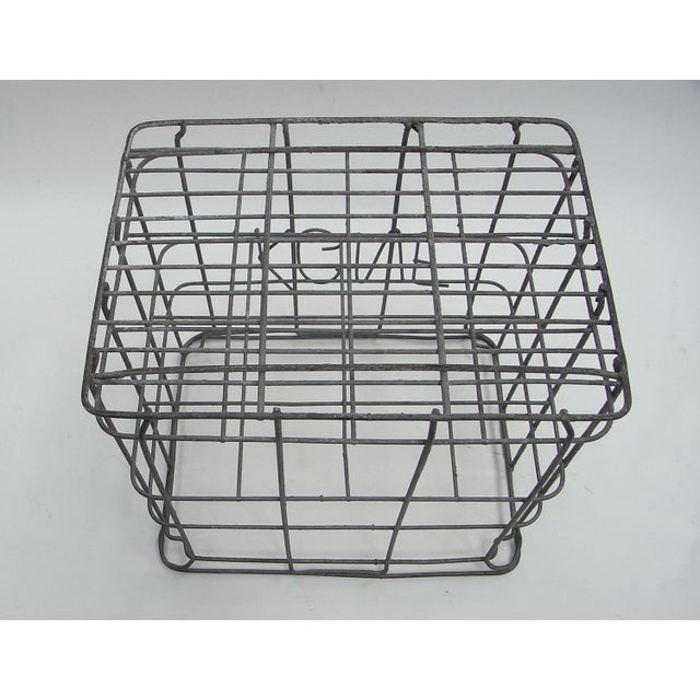 Silver Vintage Bottle Cages, 1960s, Set of 7 For Sale - Image 8 of 14