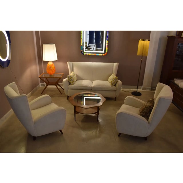 Organic Biomorphic Scalloped Teak and Glass Cocktail Table, Circa 1960 For Sale - Image 12 of 12