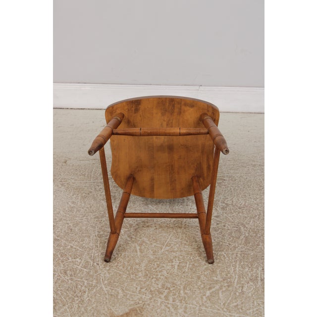 Pair Hitchcock Early American Stenciled Dining Chairs For Sale - Image 18 of 18