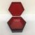 Vintage Lacquer Hexagon Box For Sale - Image 5 of 8