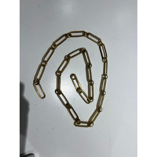 Industrial Hudson Valley Painted No 1 Light Fixture For Sale - Image 3 of 3