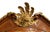 19th Century French Louis XV-Style Marquetry Vitrine With Gilt Bronze. For Sale In Los Angeles - Image 6 of 10