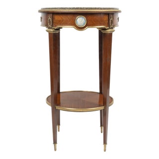 19th Century Napoleon III Louis XVI Pedestal Table For Sale
