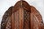 Brown Vintage Double-Sided Room Divider in Teak, 1980s For Sale - Image 8 of 14
