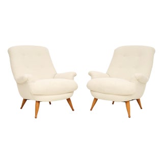 Vintage Danish Lounge Chairs from Berga Mobler, 1960s, Set of 2 For Sale