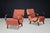 Sculptural Bentwood Lounge Chairs by Jindřich Halabala in Original Upholstery, 1940s A striking pair of sculptural...