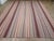 A vintage Turkish Flatweave Kilim large room size carpet handmade during the Mid-20 century. Measures: 13' 11" x 18' 2"
