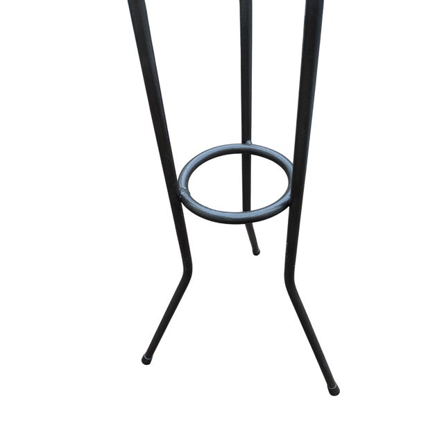Mid Century Danish Modern Free Standing Floor Candelabra Candle Holder For Sale - Image 9 of 10