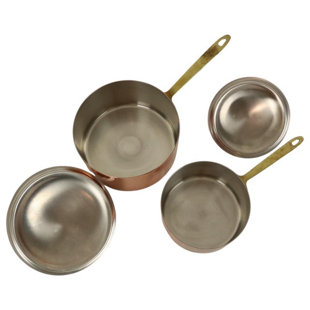Limited Edition Saucepans in Copper by by Paul Revere, 1960s, Set of 2 For Sale - Image 3 of 15