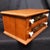 English's Needles Antique Miniature Tabletop Oak & Pine Spool Cabinet For Sale - Image 4 of 17