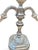 Vintage German Silver-Plated Metal Candleholders, 1960, Set of 2 For Sale - Image 14 of 17
