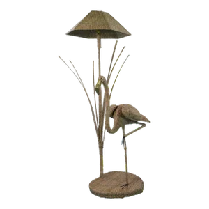 Flamingo w/Reed Floor Lamp by Mario Lopez Torres