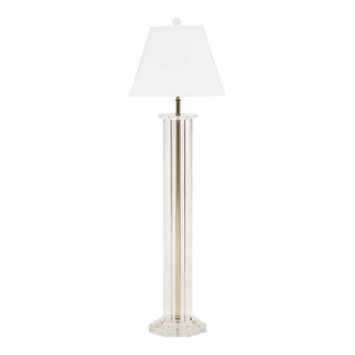 Lucite Floor Lamp For Sale