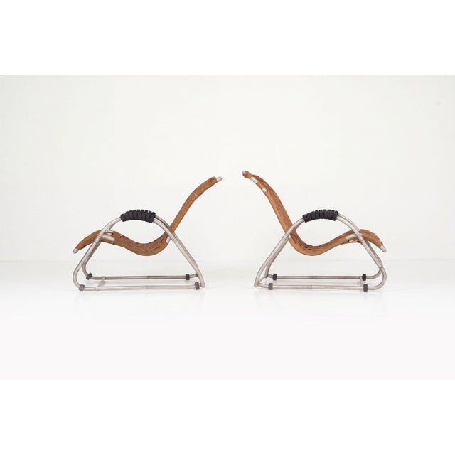 1930s Warren McArthur South Hampton Model 635 Lounge Chairs, 1935 For Sale - Image 5 of 9