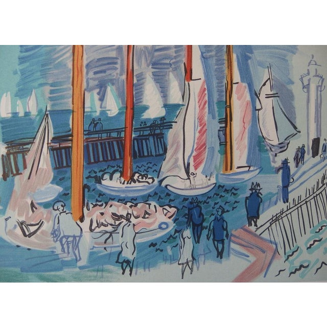 Raoul Dufy (1877-1953) (after) Regattas Color lithograph On wove paper, 24 x 30 cm (approx. 9 x 12 inches) Excellent...