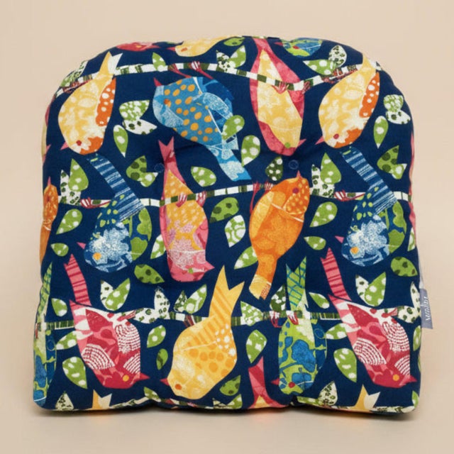 Textile Pair | Seat Cushions | 3 Pair Available For Sale - Image 7 of 8