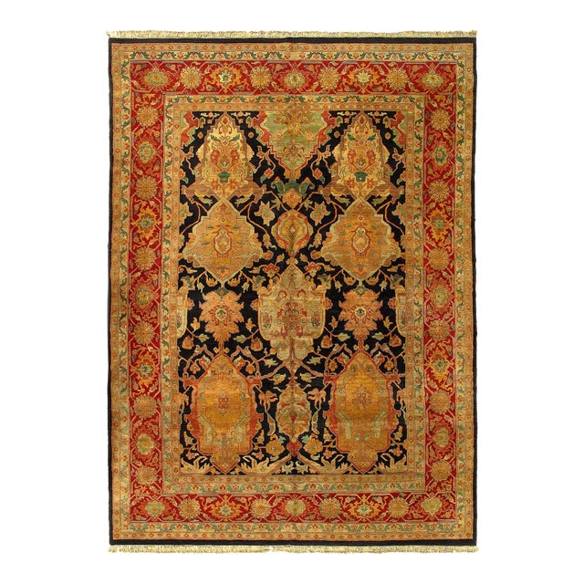 Pasargad DC Fine Hand Knotted Agra Rug For Sale