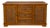 1980s Vintage Woven Rattan and Wood Credenza Sideboard For Sale