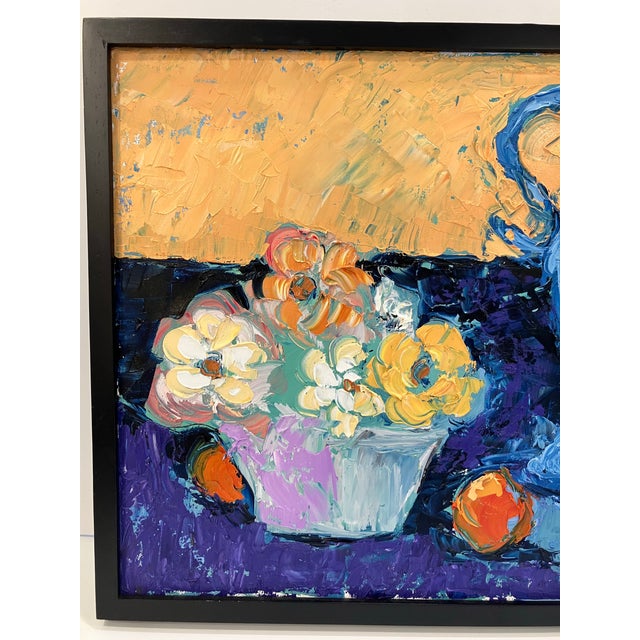 Modern Oil Still Life Painting For Sale - Image 4 of 5