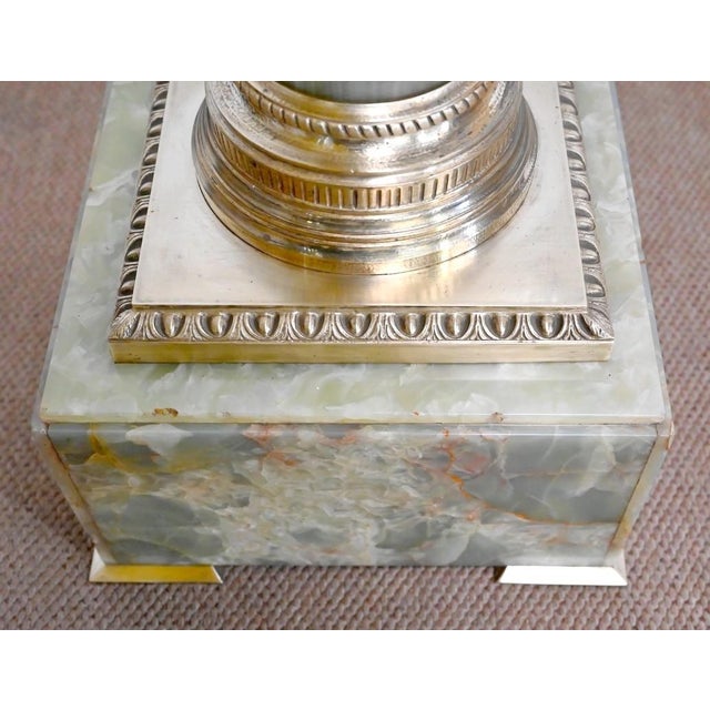 Onyx and Bronze Column, Late 19th Century For Sale - Image 10 of 18